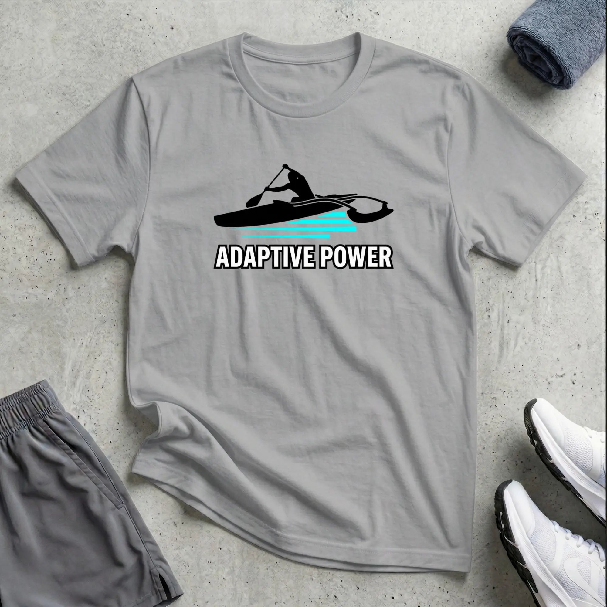 Adaptive Power. Va'a Paracanoe T-Shirt Printify