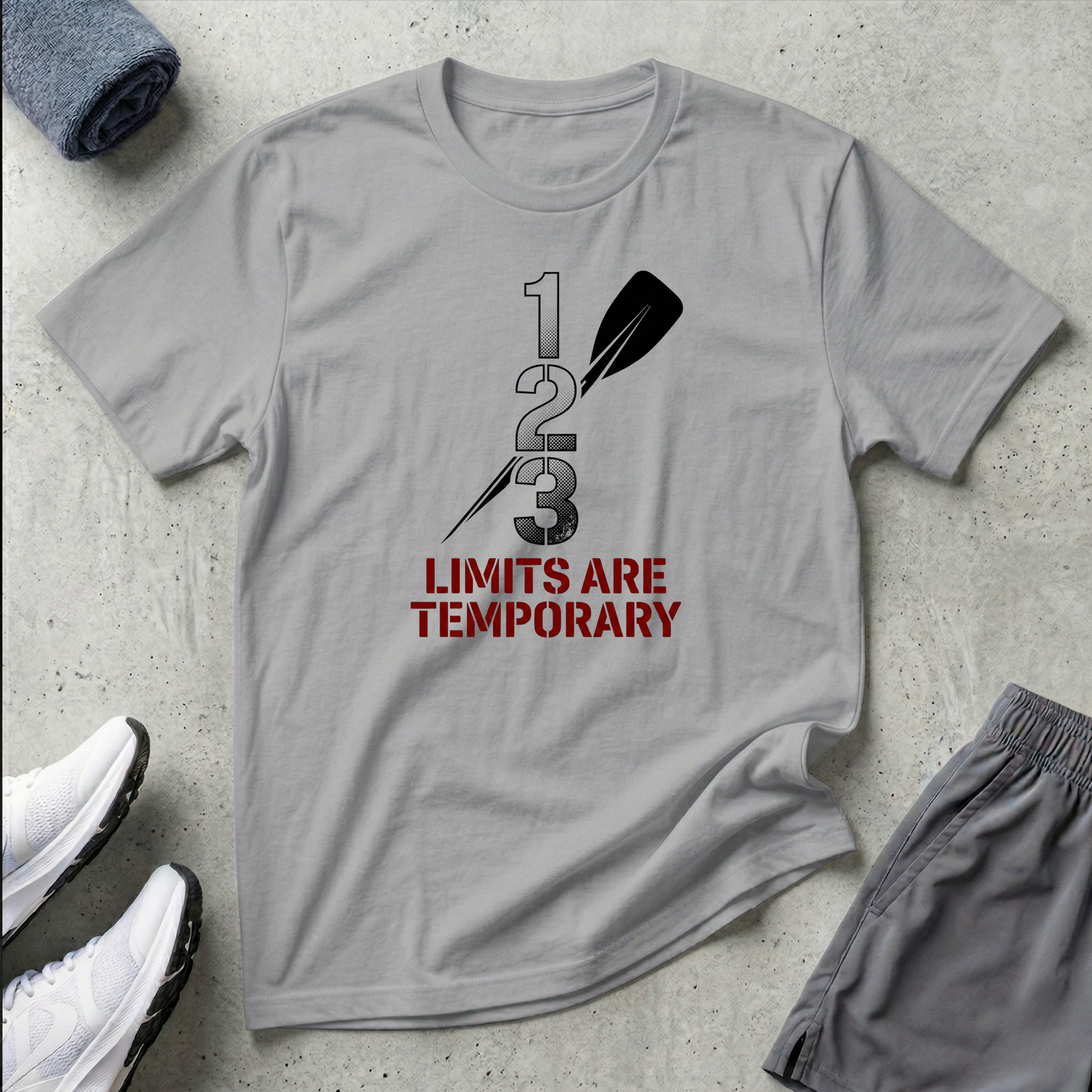 1 2 3 Limits Are Temporary. Paracanoe T-Shirt