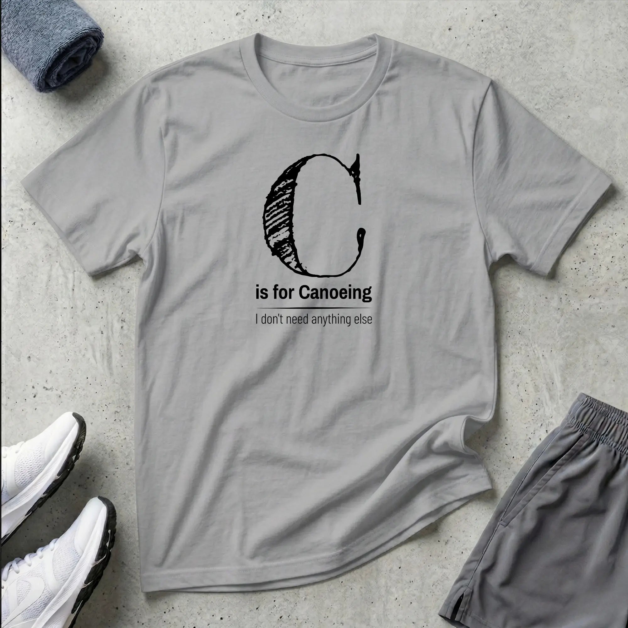 C is for Canoeing. Canoe T-Shirt Printify