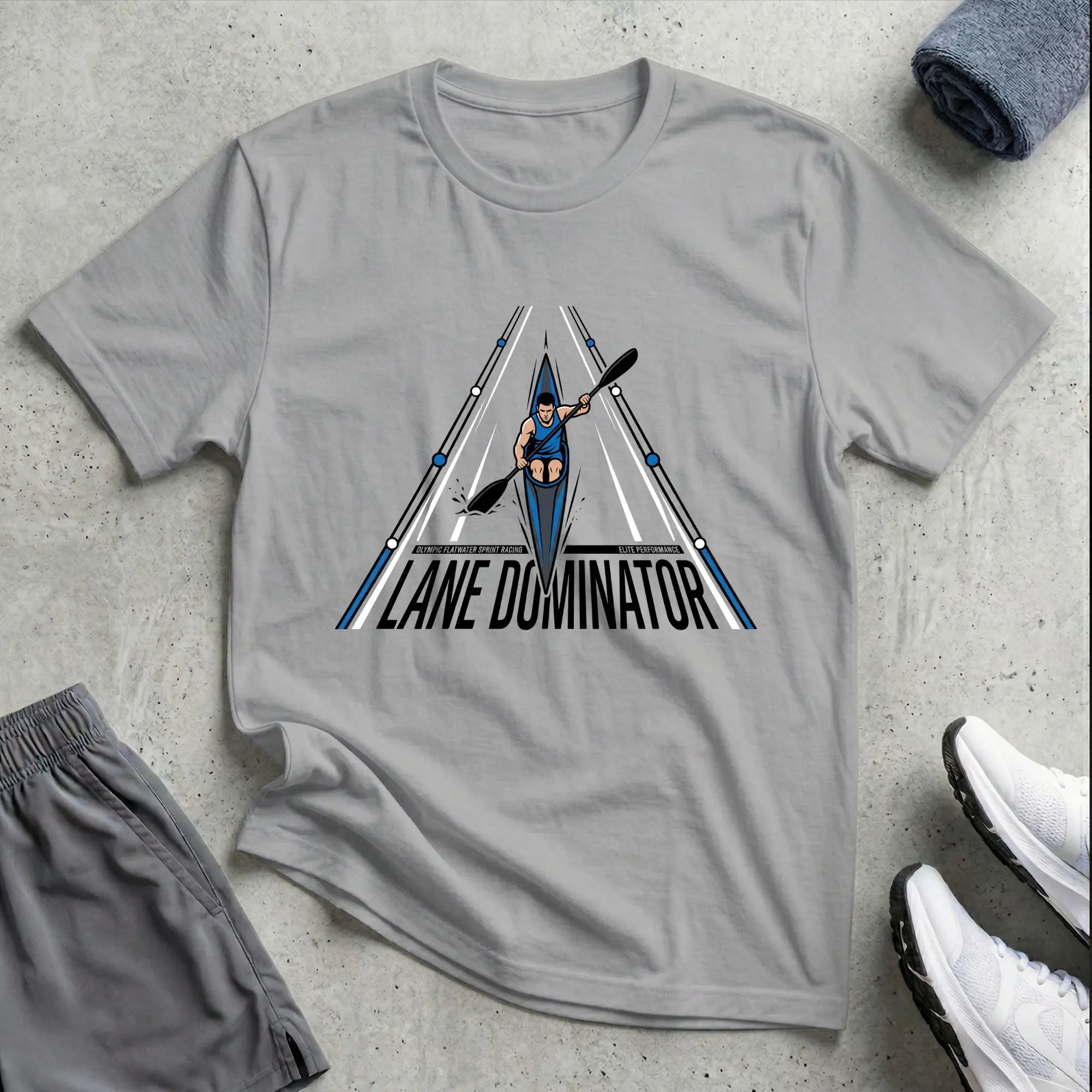 Lane Dominator - Racing T-Shirt Printify