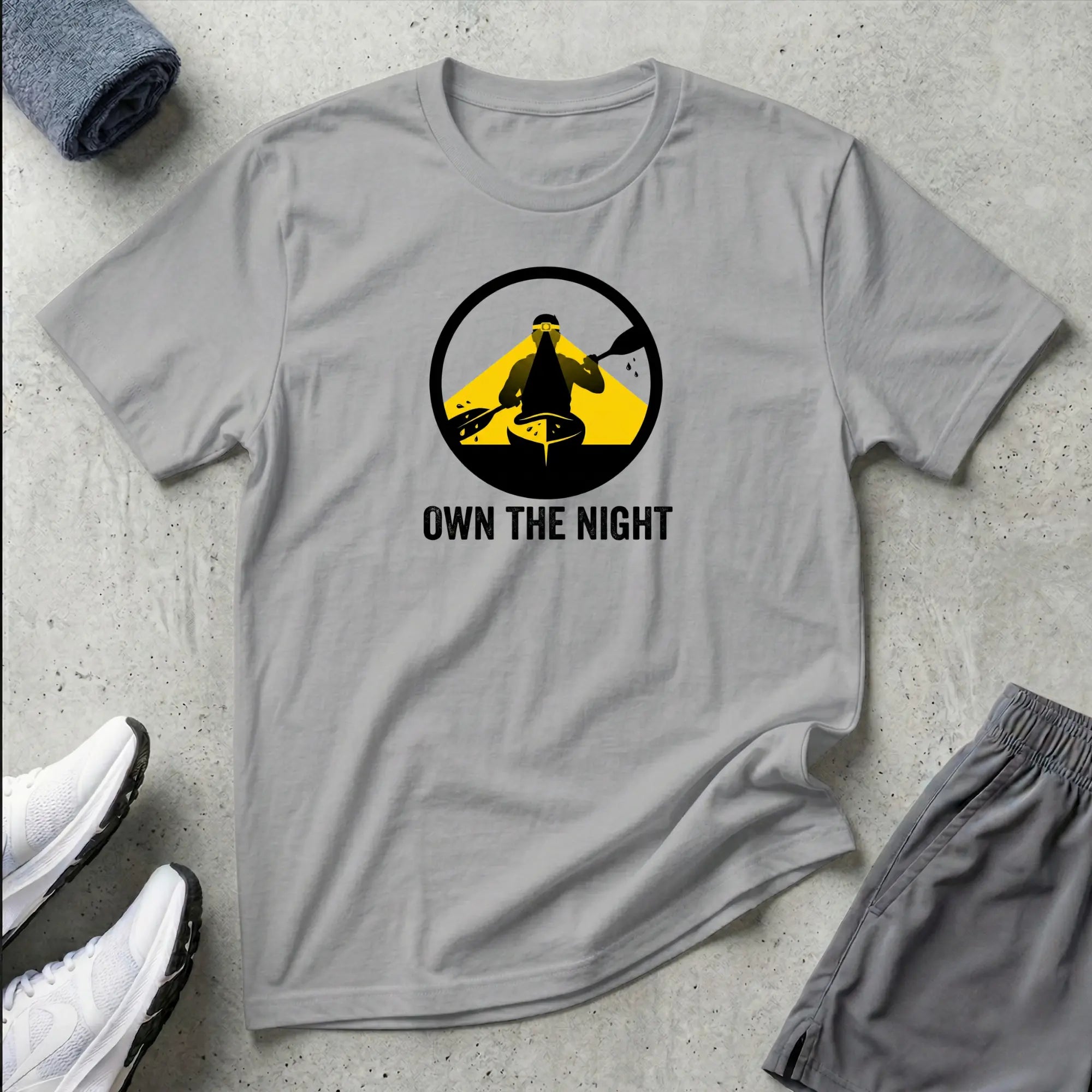 Own The Night. Kayak T-Shirt Printify