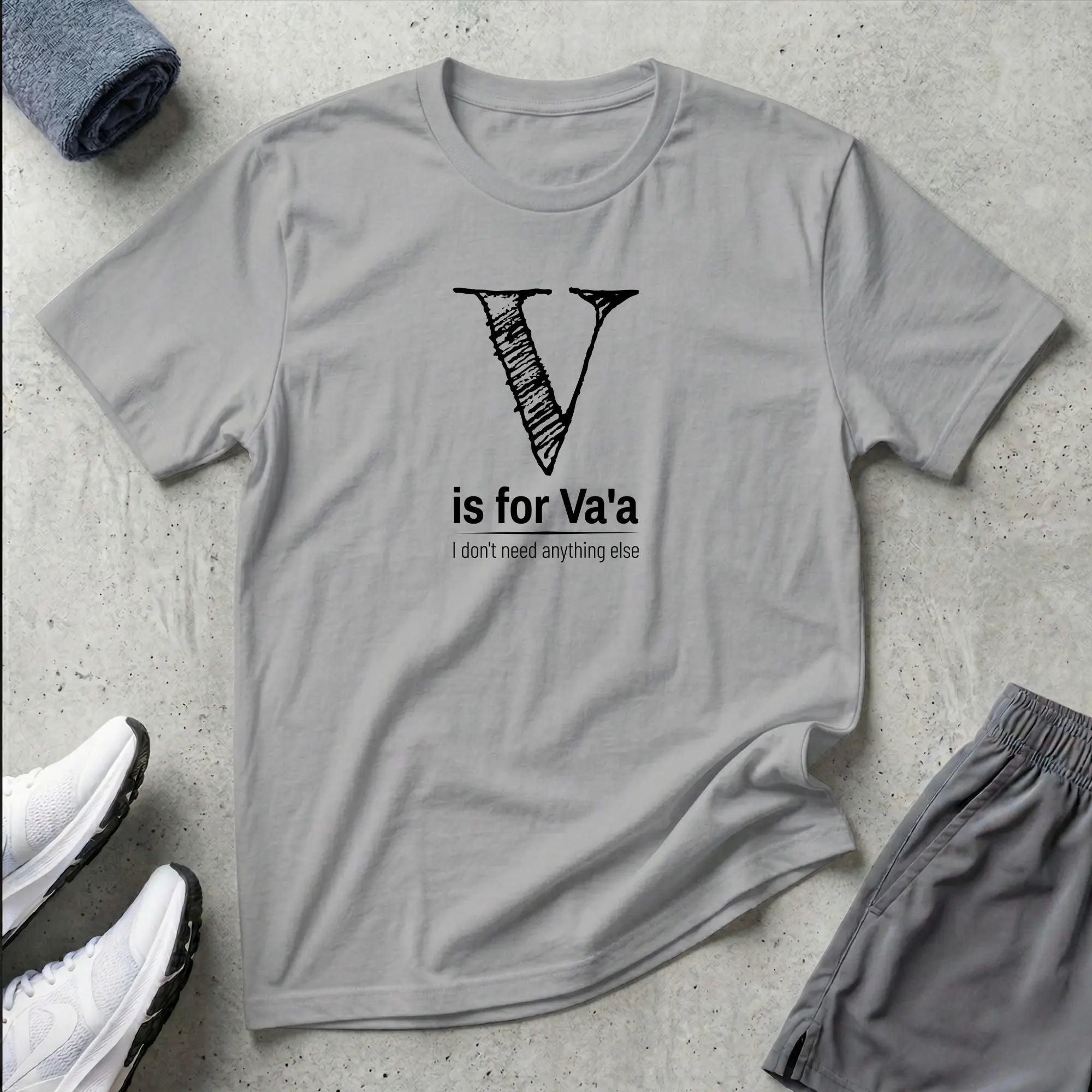 V is for Va'a. Paracanoe T-Shirt Printify
