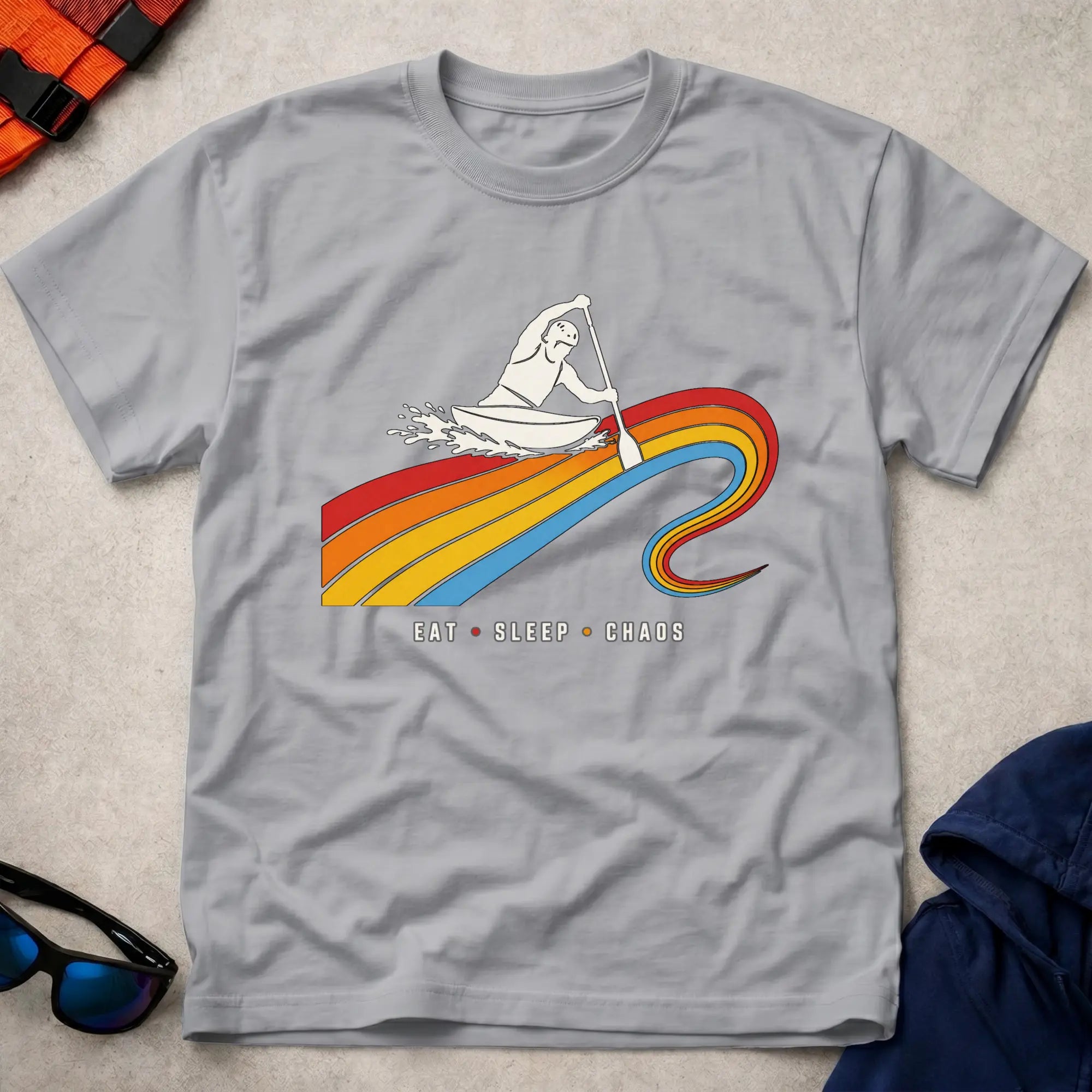 Eat Sleep Canoe Chaos T-Shirt 