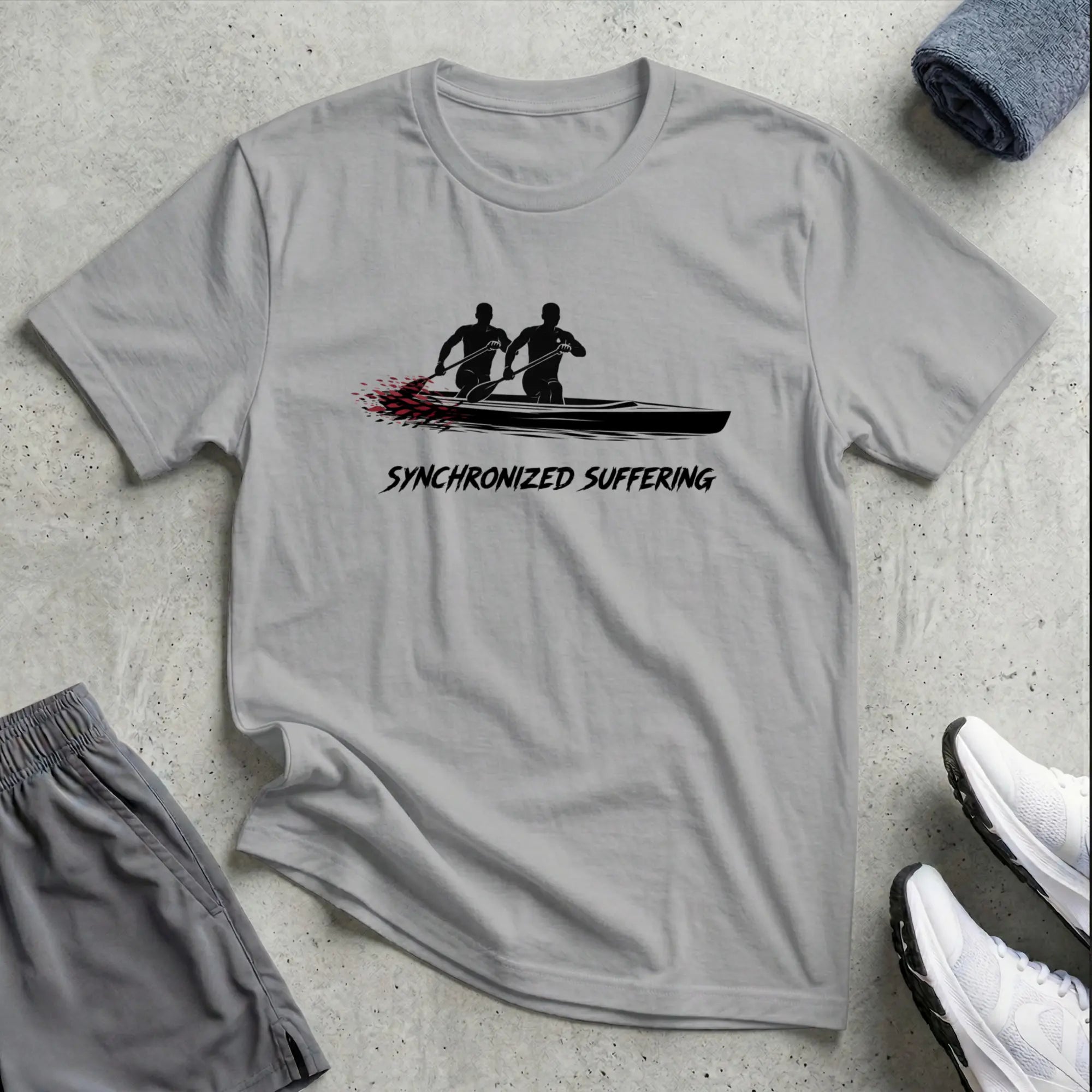 Synchronized Suffering. C2 Canoe Marathon T-Shirt Printify