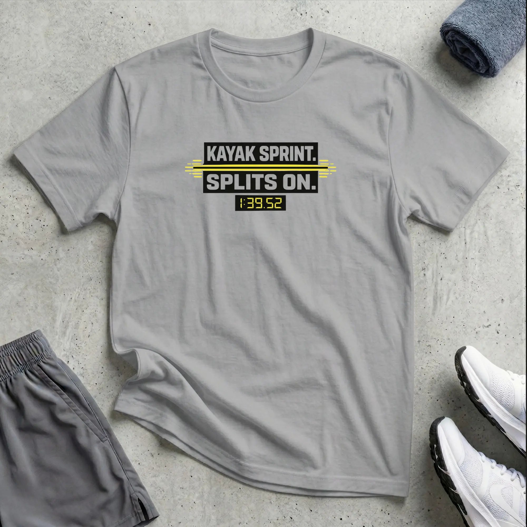 Kayak Sprint - Splits On. T-Shirt Printify