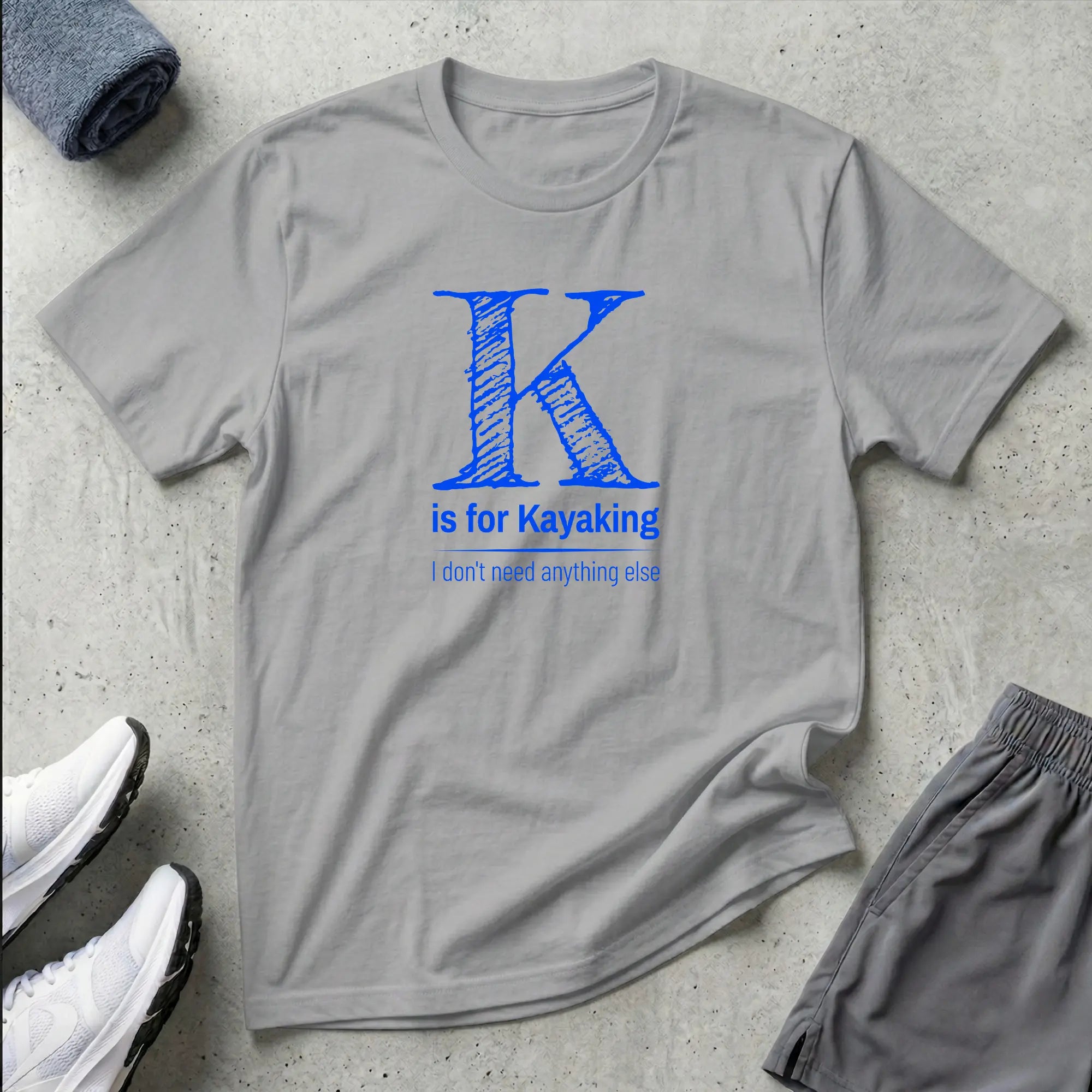K is for Kayaking. Kayak T-Shirt Printify