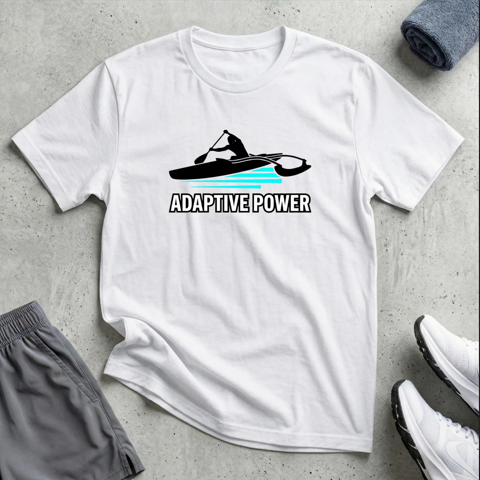 Adaptive Power. Va'a Paracanoe T-Shirt Printify