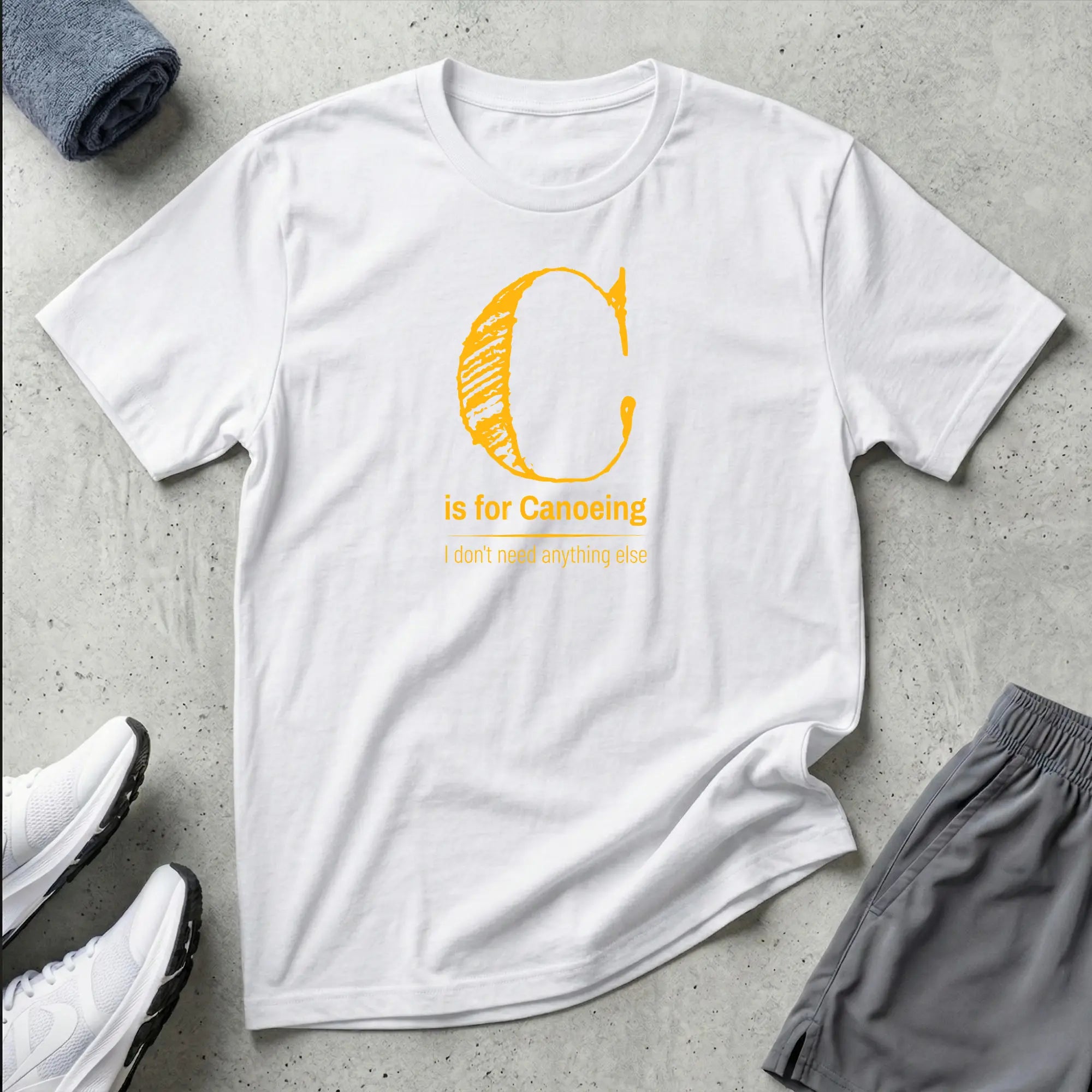 C is for Canoeing. Canoe T-Shirt Printify