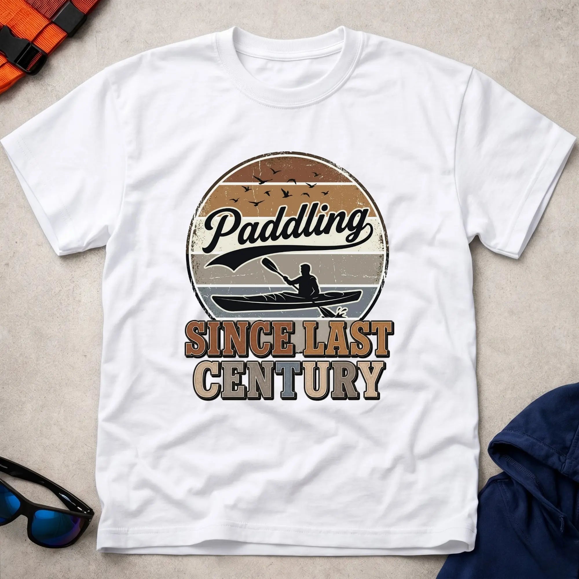 Paddling Since Last Century T-shirt