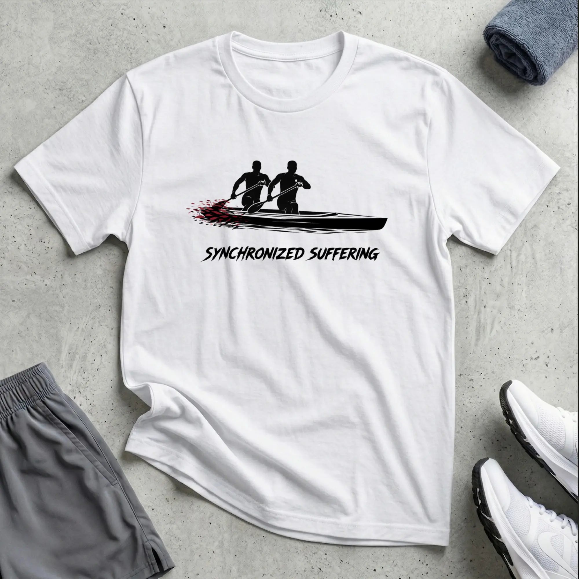 Synchronized Suffering. C2 Canoe Marathon T-Shirt Printify