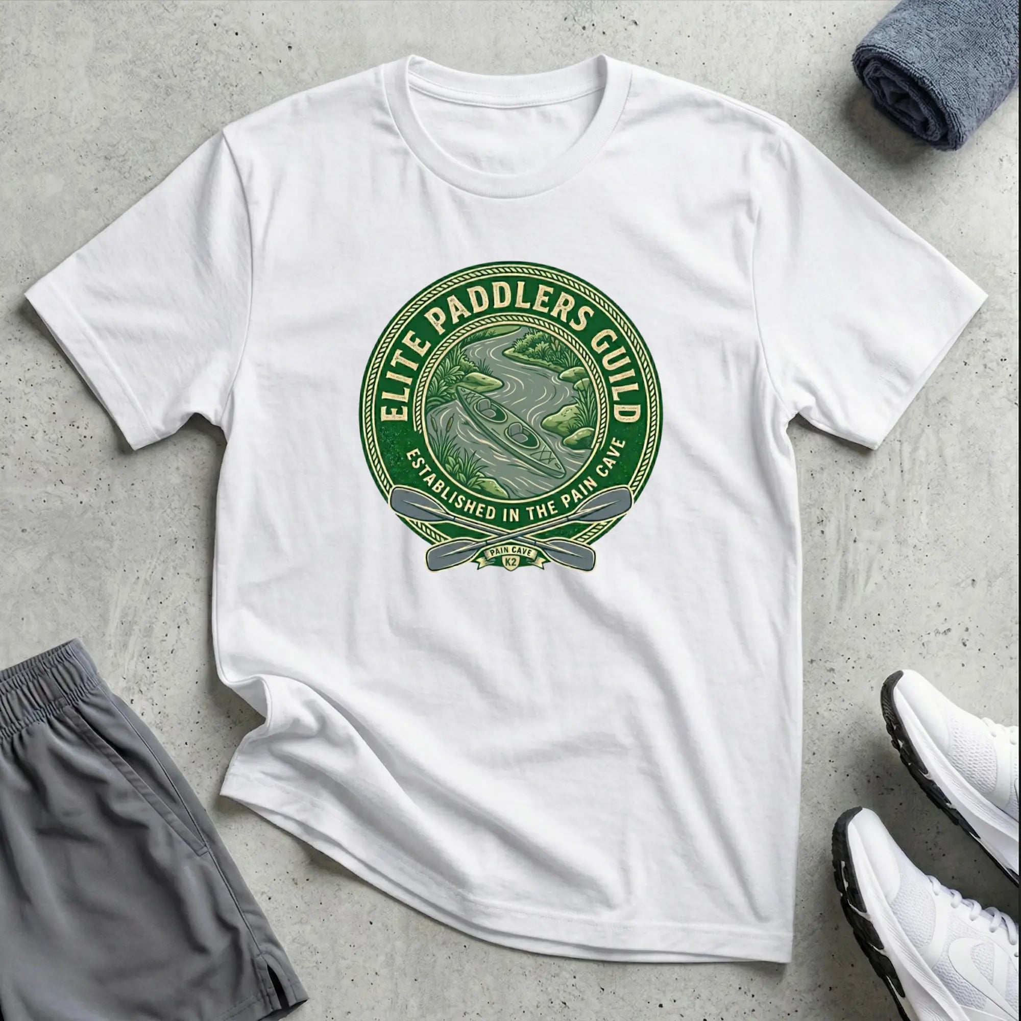 Elite Paddlers Guild. K2 Kayak T-Shirt Printify