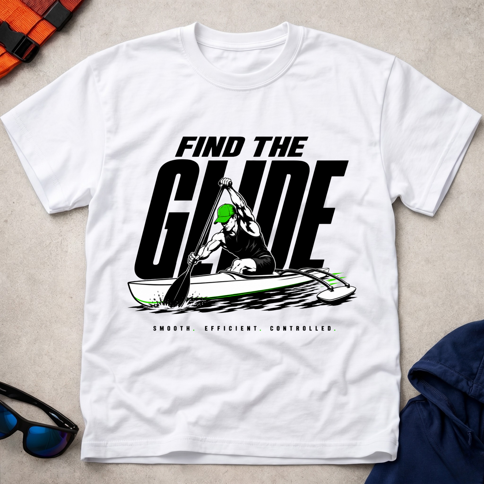 Flow Find The Glide - Va'a Tee 