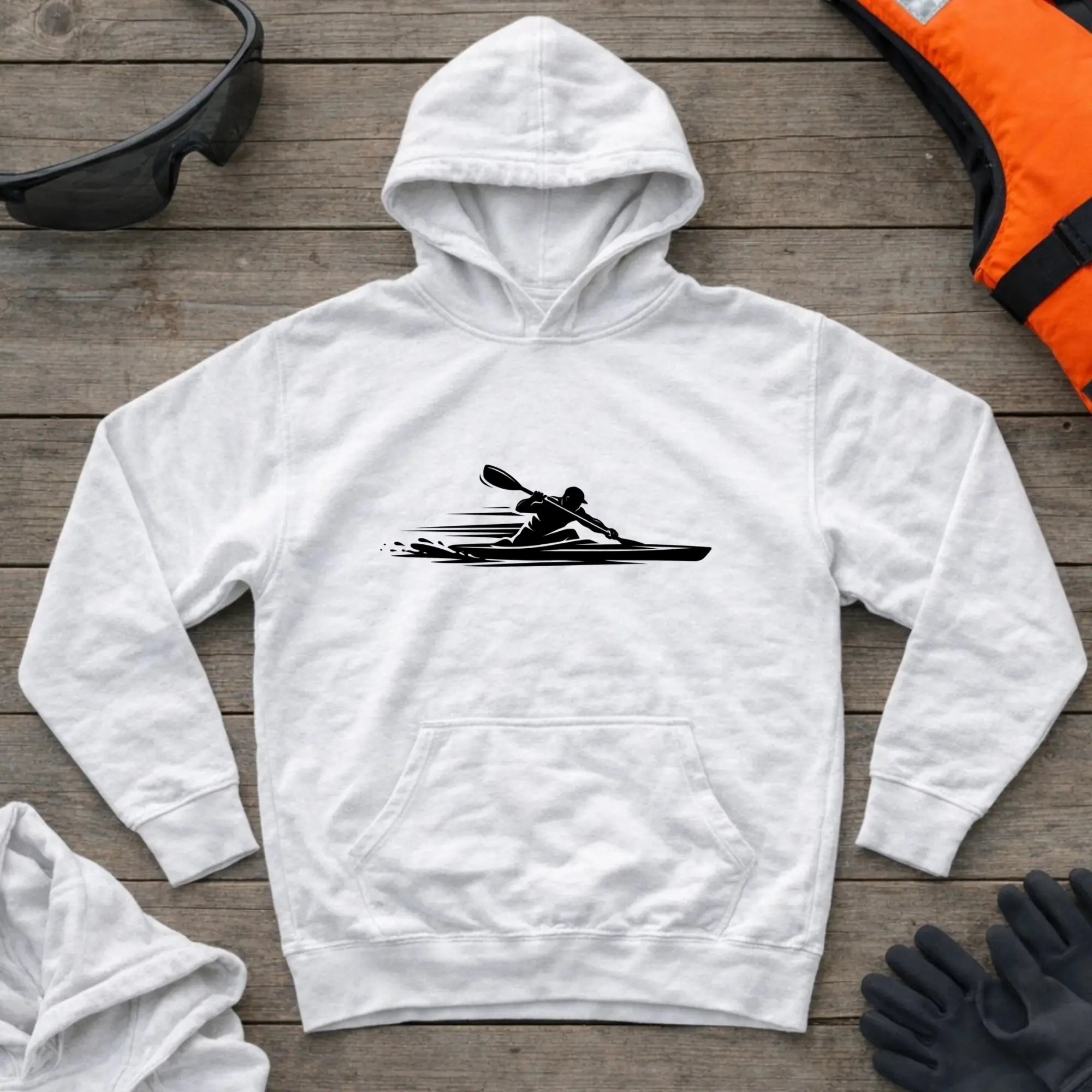 Hoodie - "K1 Kayak Sprint" Printify