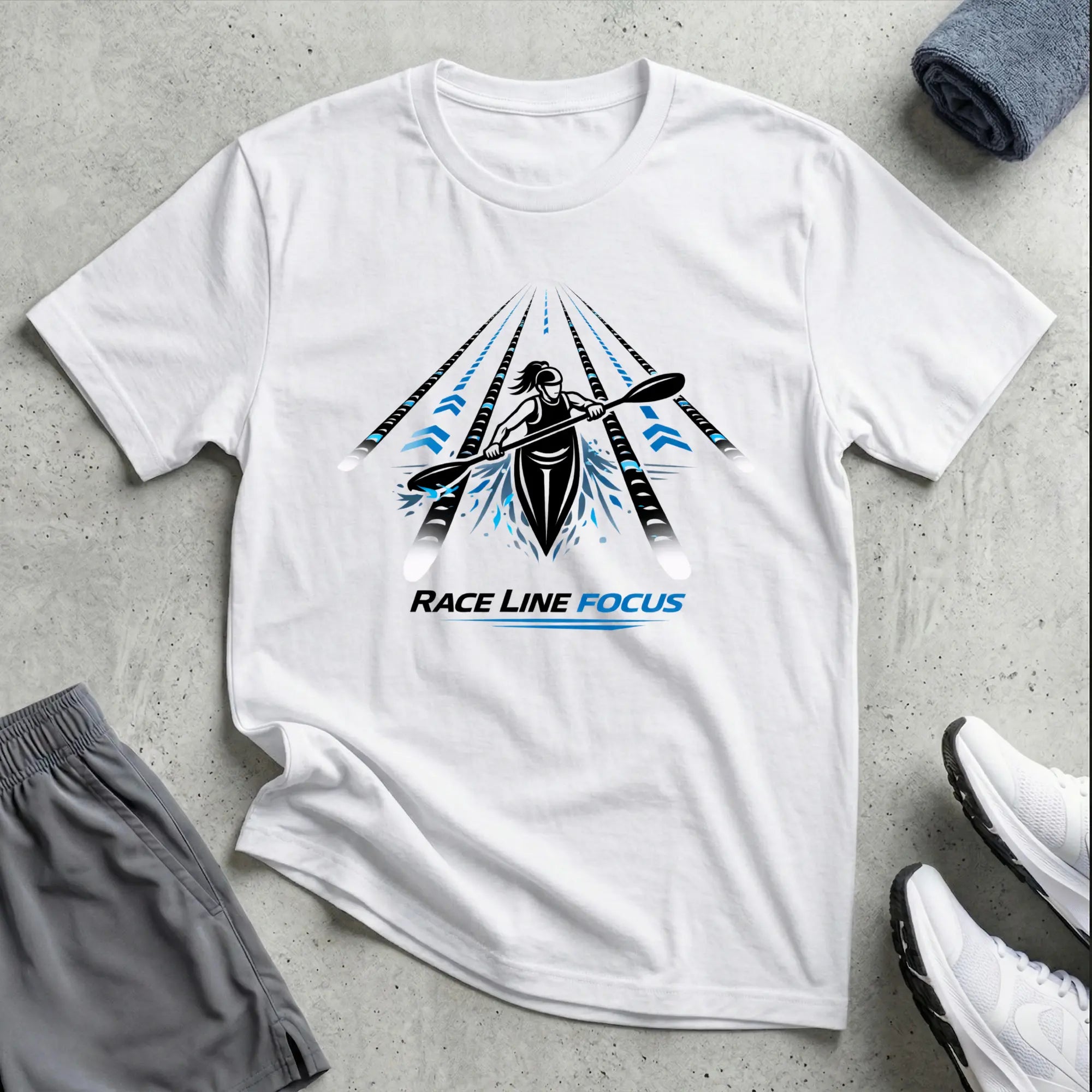 Race Line Focus - Racing T-Shirt Printify