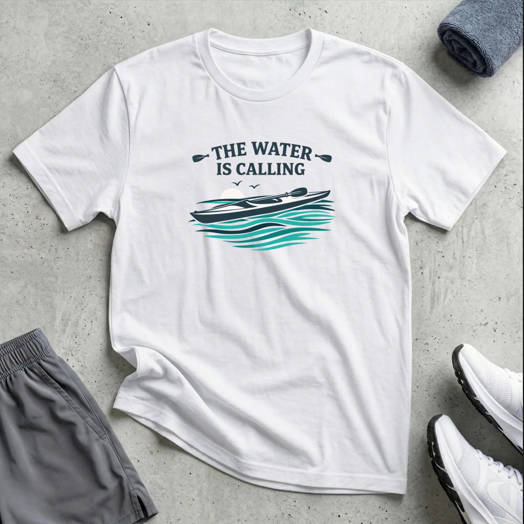 The Water Is Calling T-Shirt - LH Printify