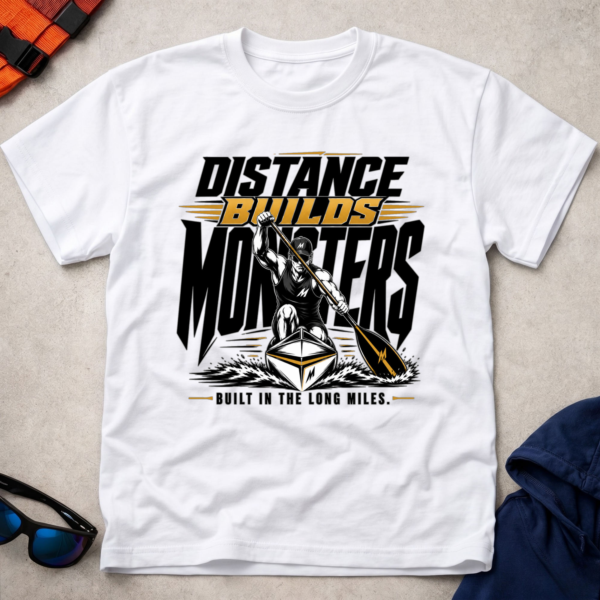 Endure Distance Builds Monsters Tee 
