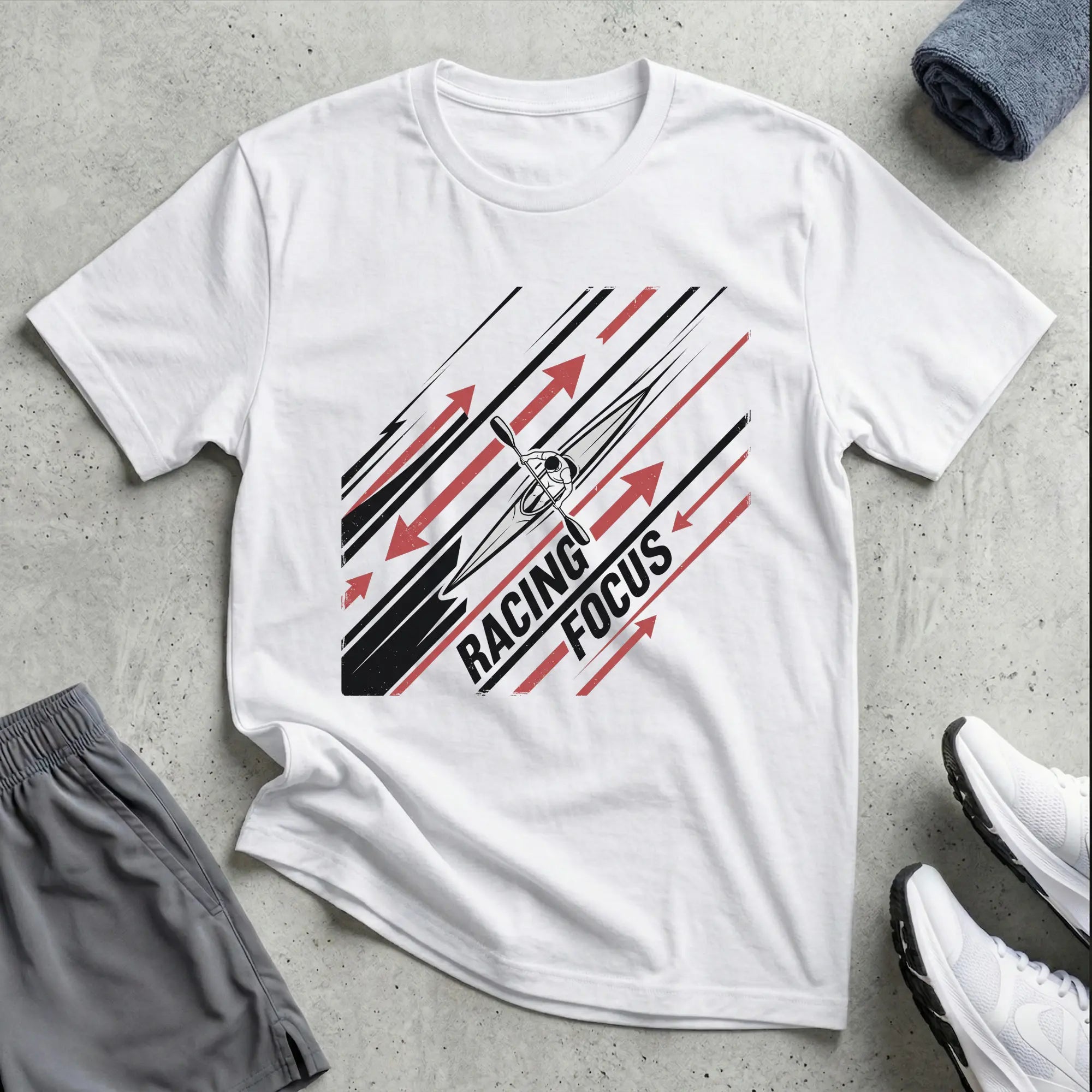 Racing Focus - T-Shirt Printify