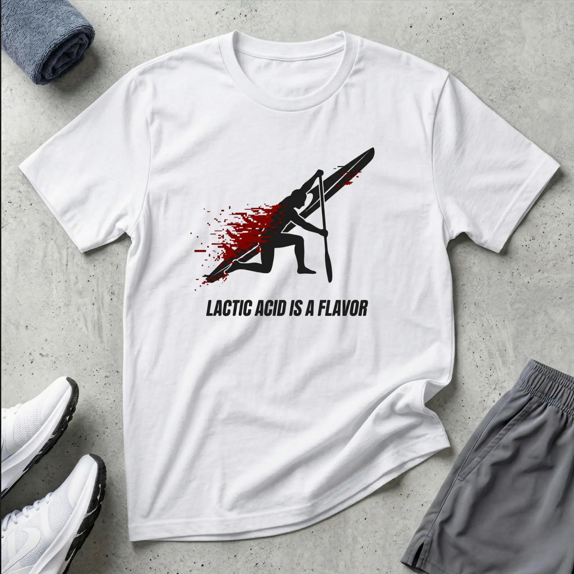 Lactic Acid Is A Flavor. Canoe T-Shirt Printify