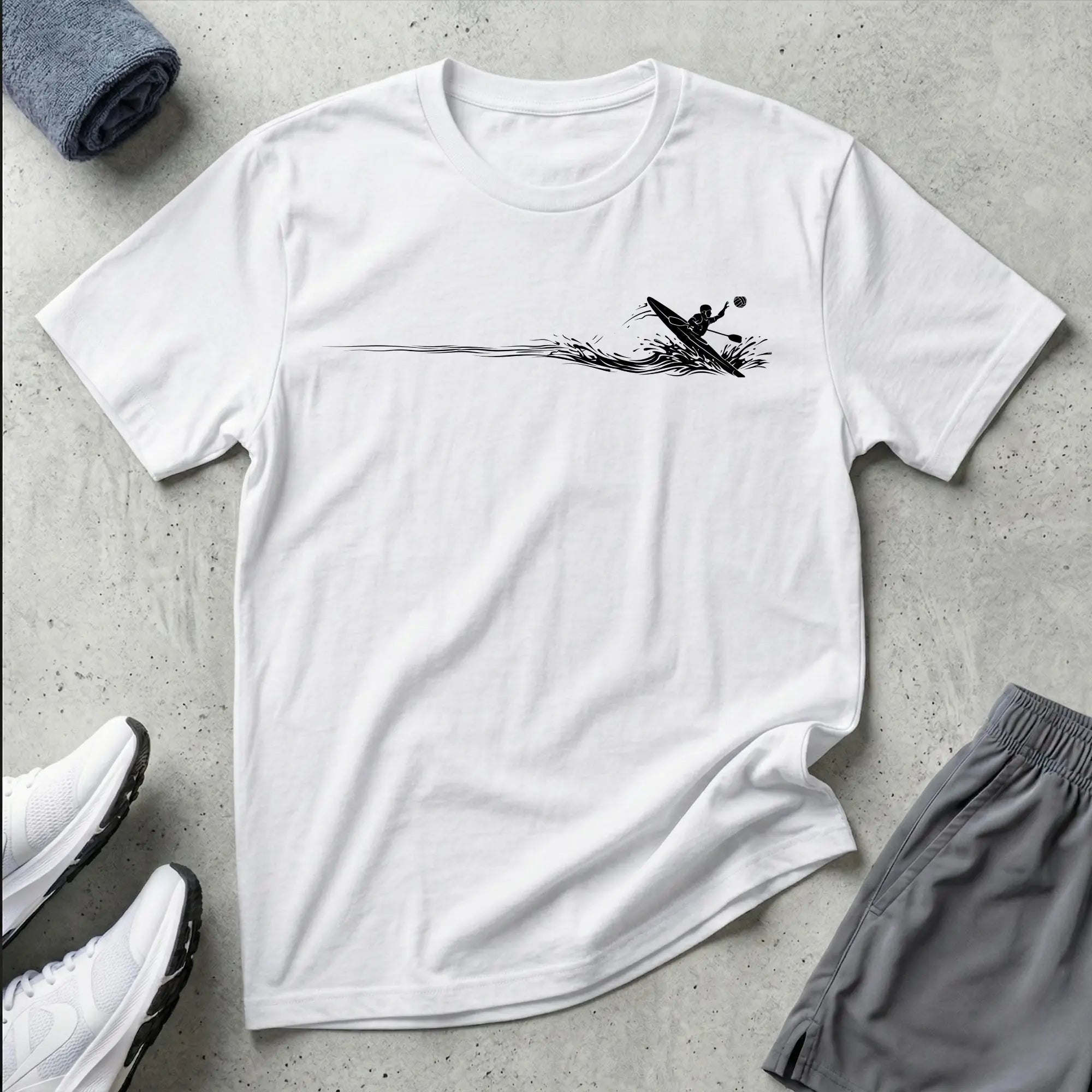 Canoe Polo action T-Shirt Printify