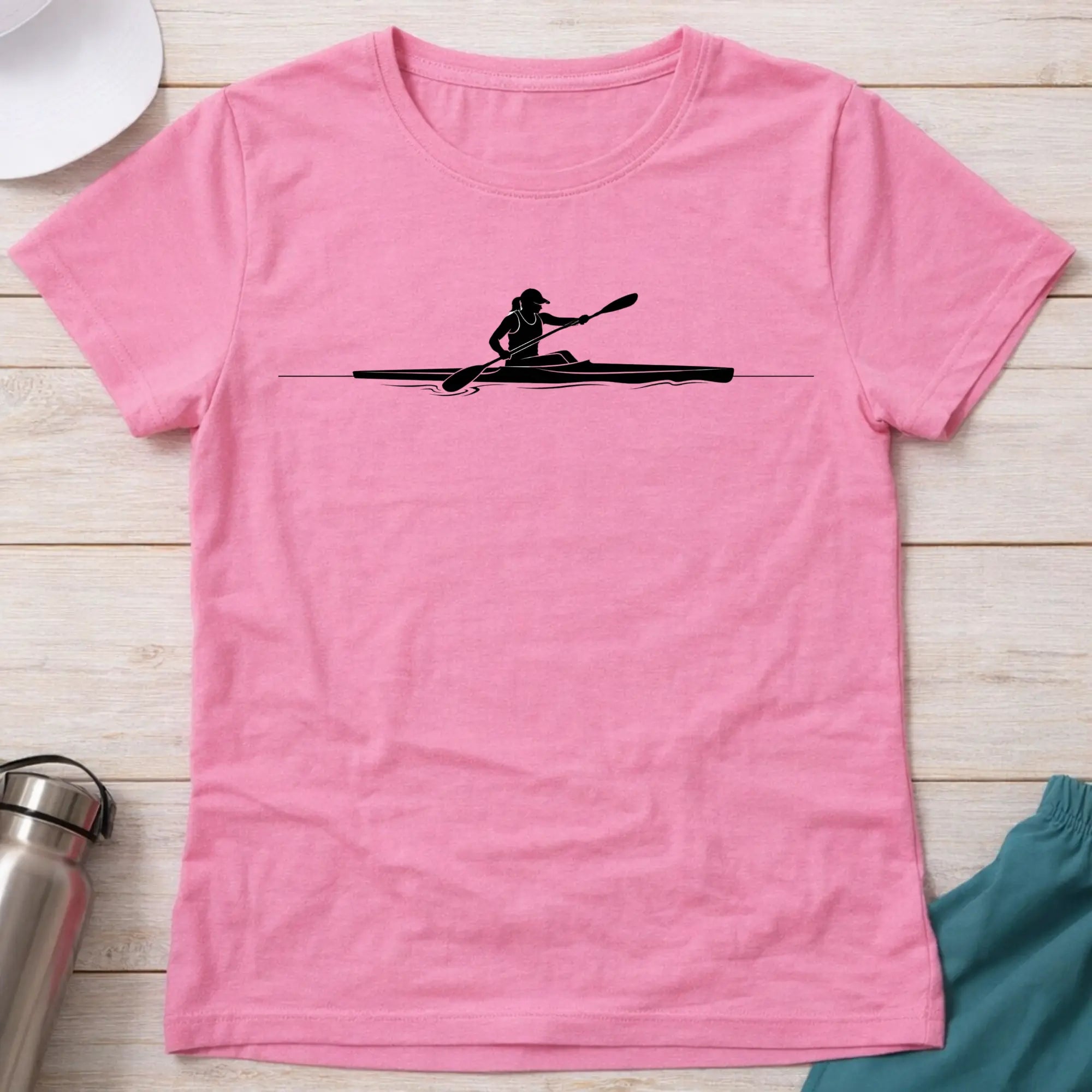 Apex Kayak Silhouette - Fitted Tee Printify