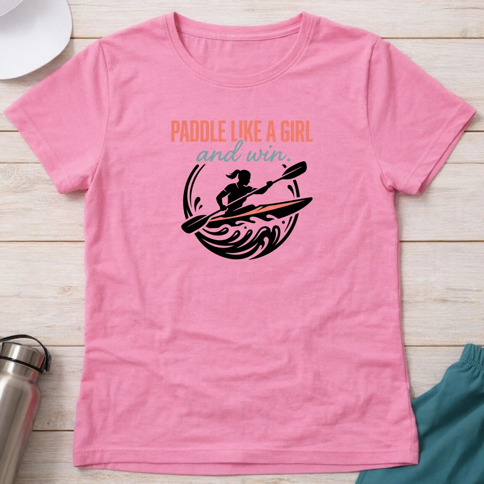 Endure Like A Girl — Fitted Tee Printify