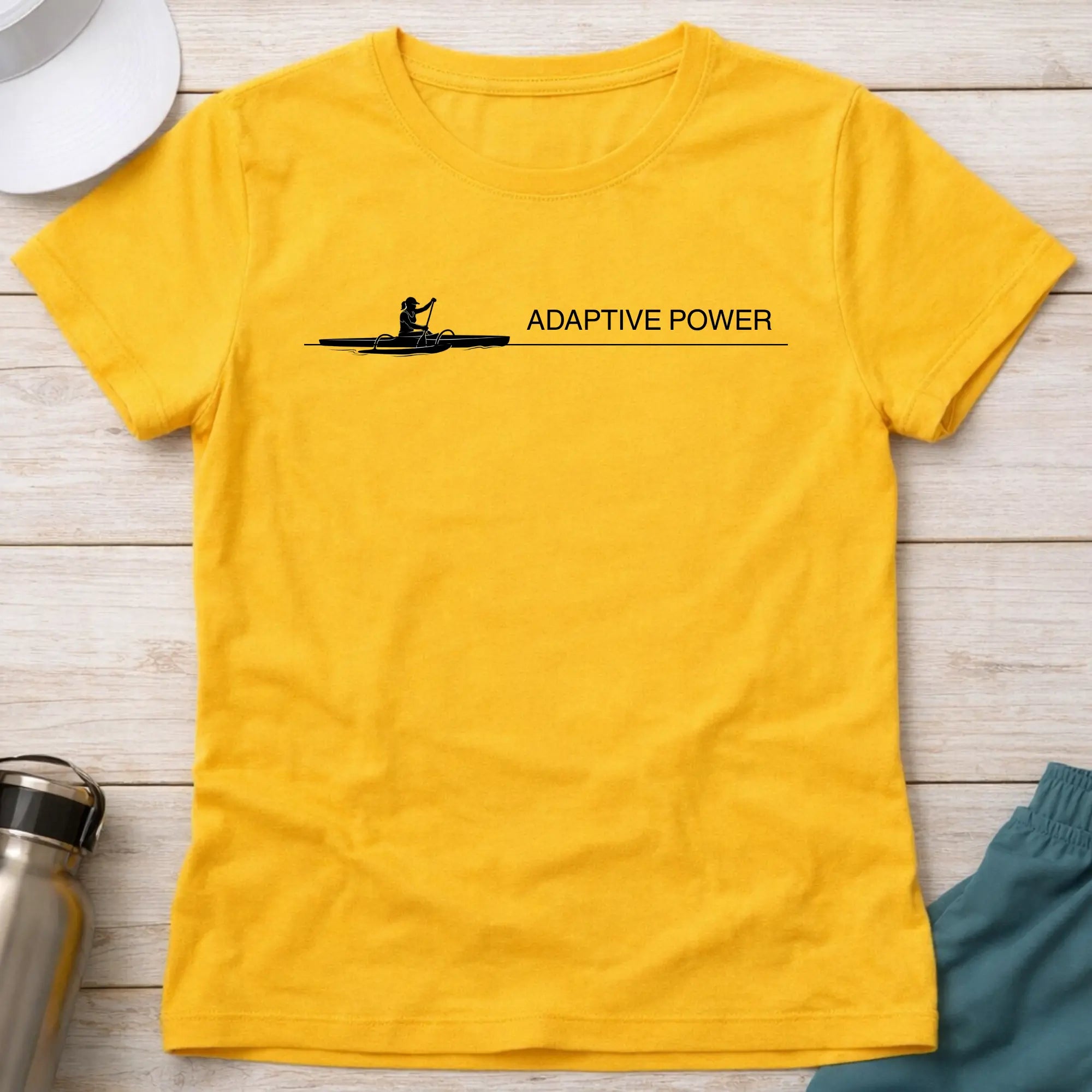 Adaptive Power. Va'a Paracanoe Female T-Shirt Printify