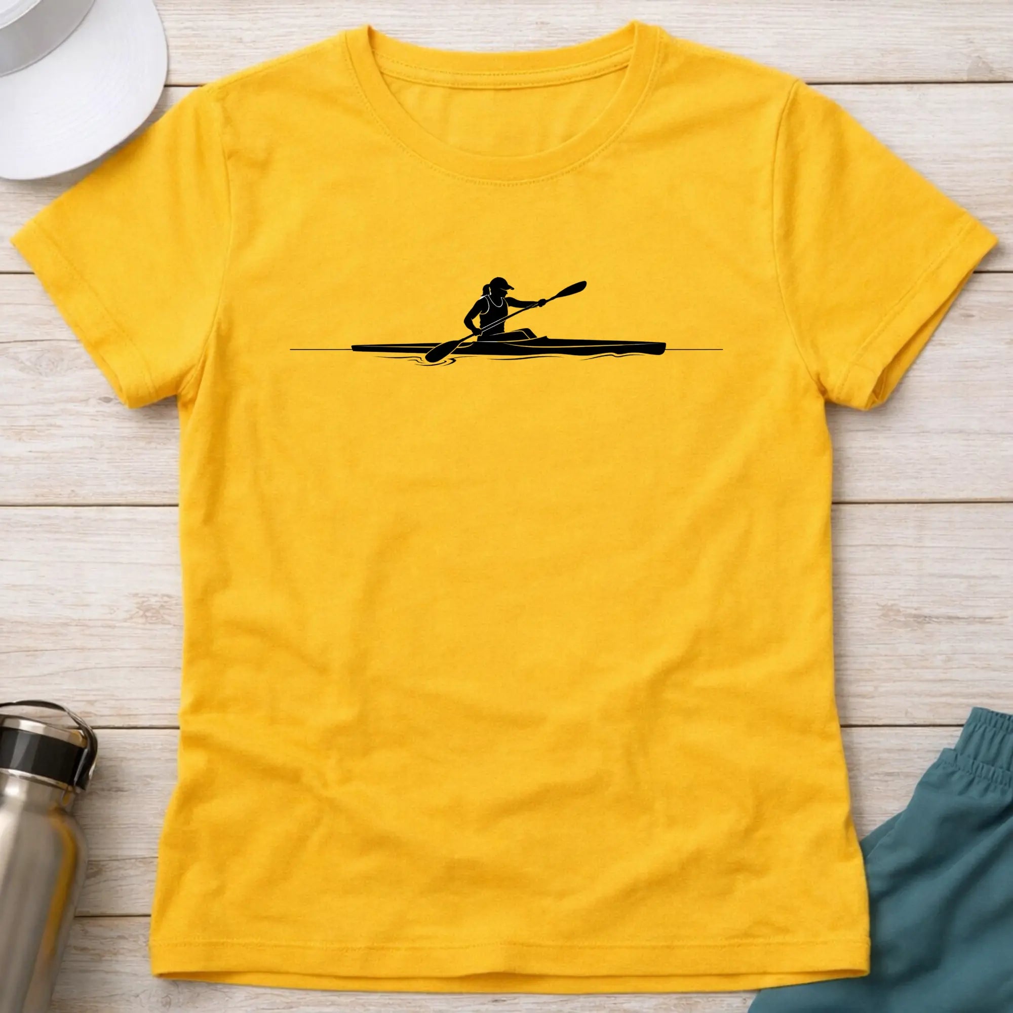 Apex Kayak Silhouette - Fitted Tee Printify