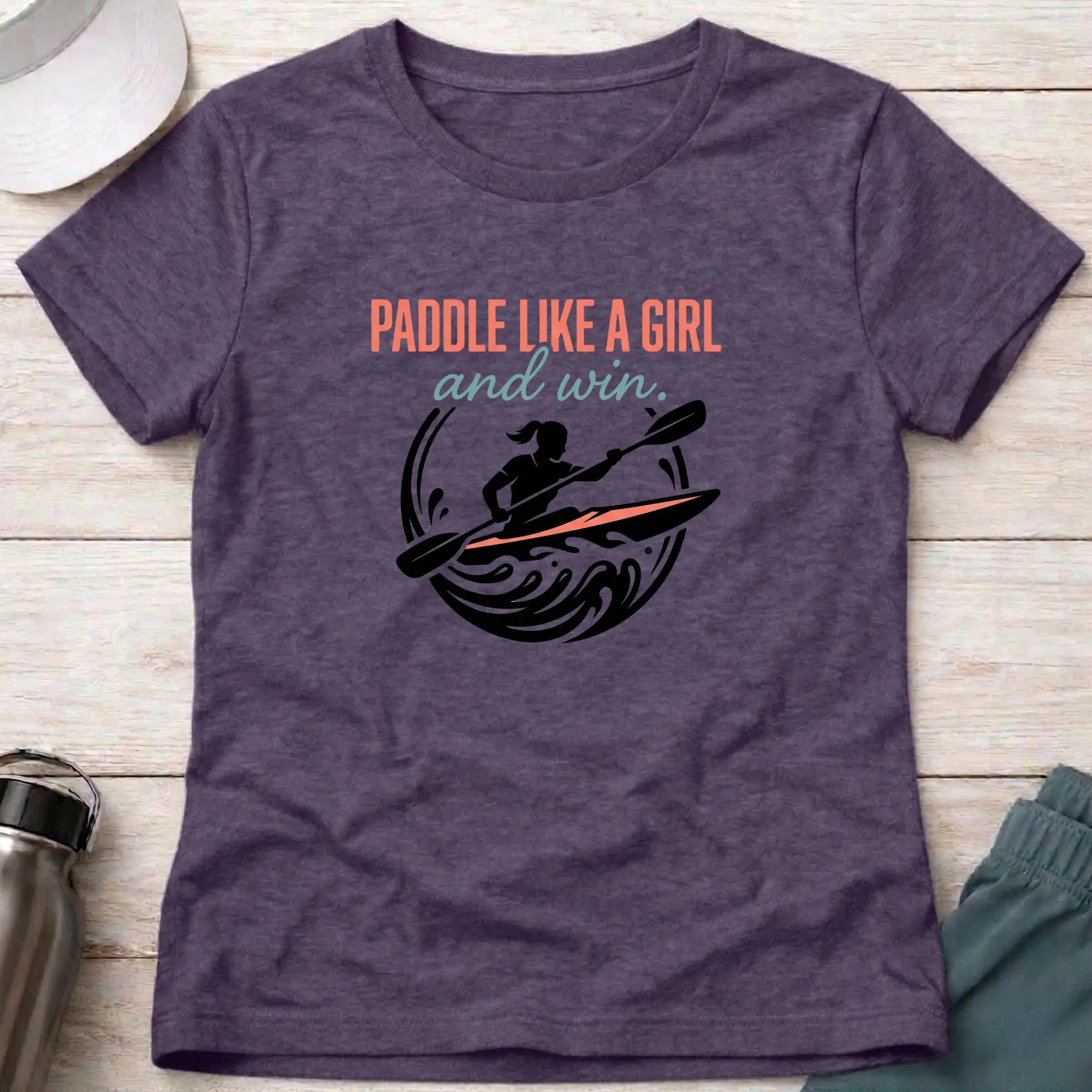 Endure Like A Girl — Fitted Tee Printify