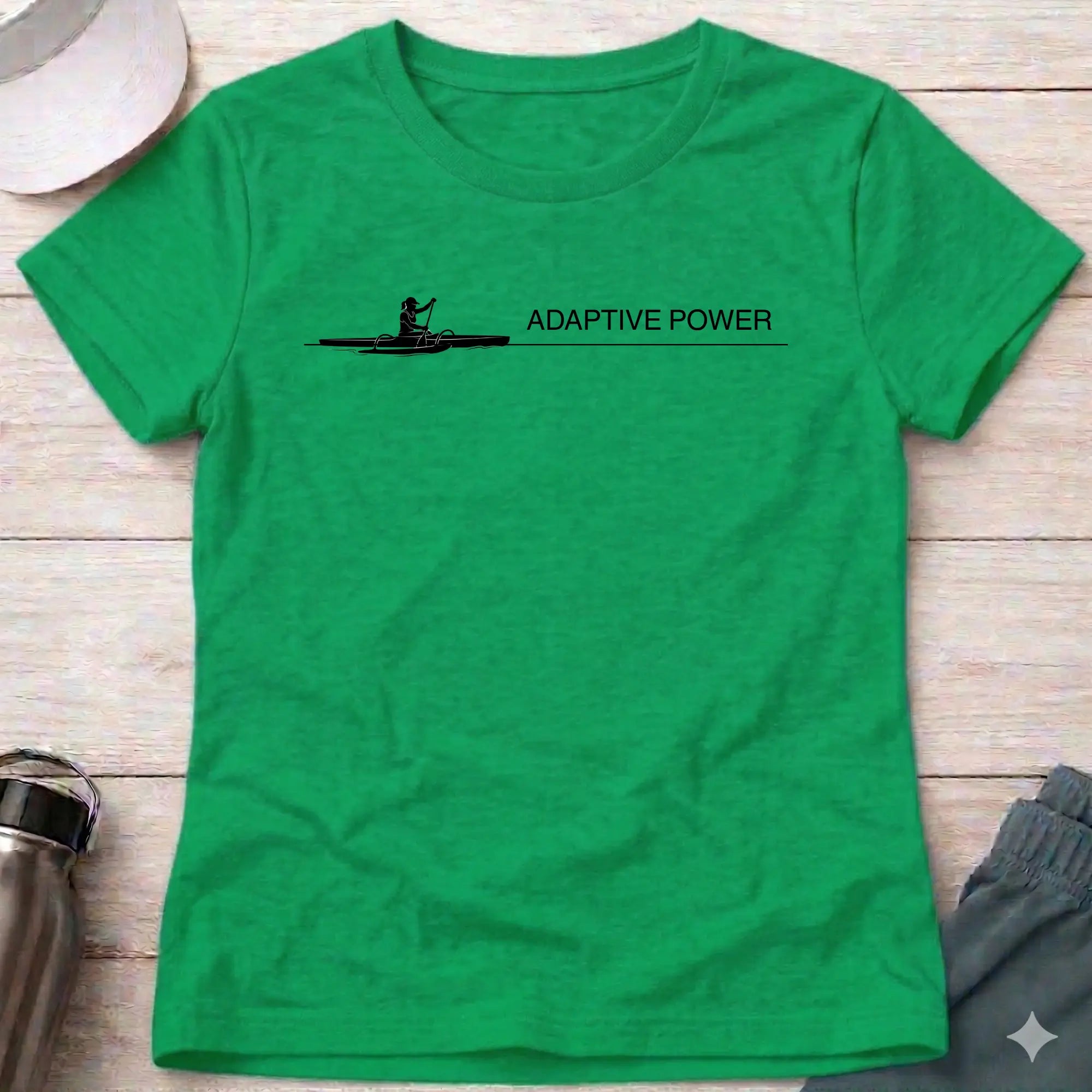 Adaptive Power. Va'a Paracanoe Female T-Shirt Printify