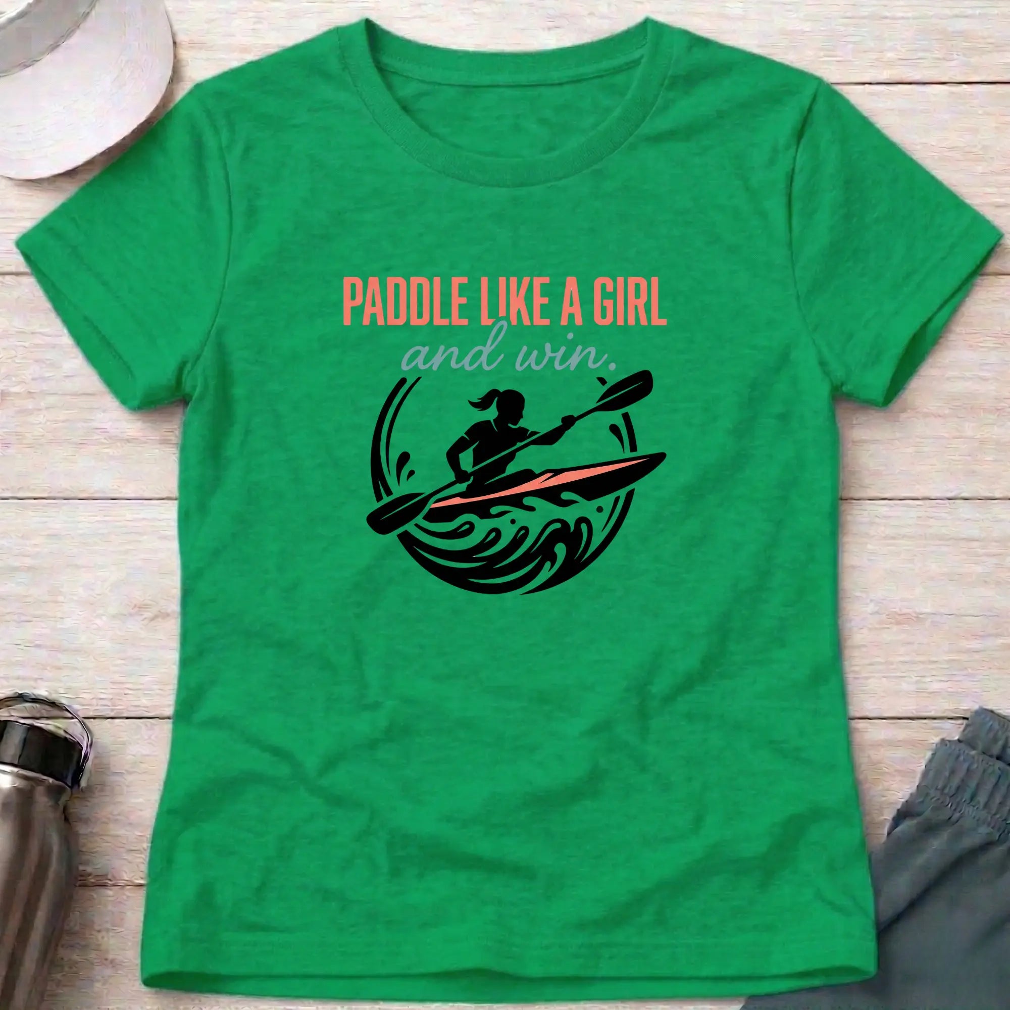 Endure Like A Girl — Fitted Tee Printify