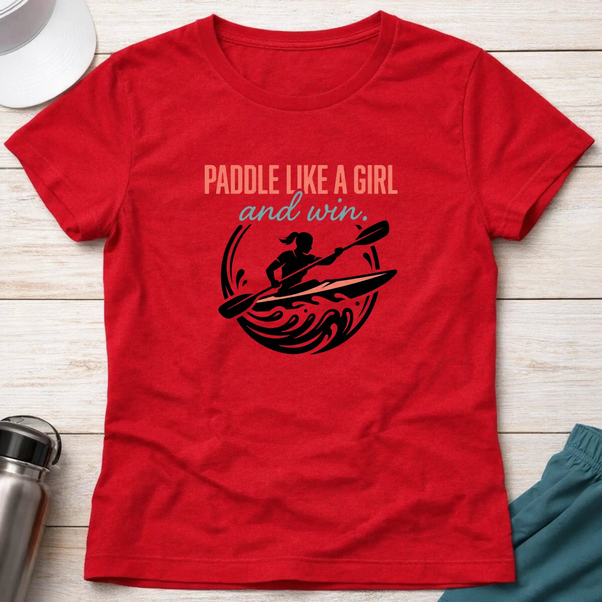 Endure Like A Girl — Fitted Tee Printify