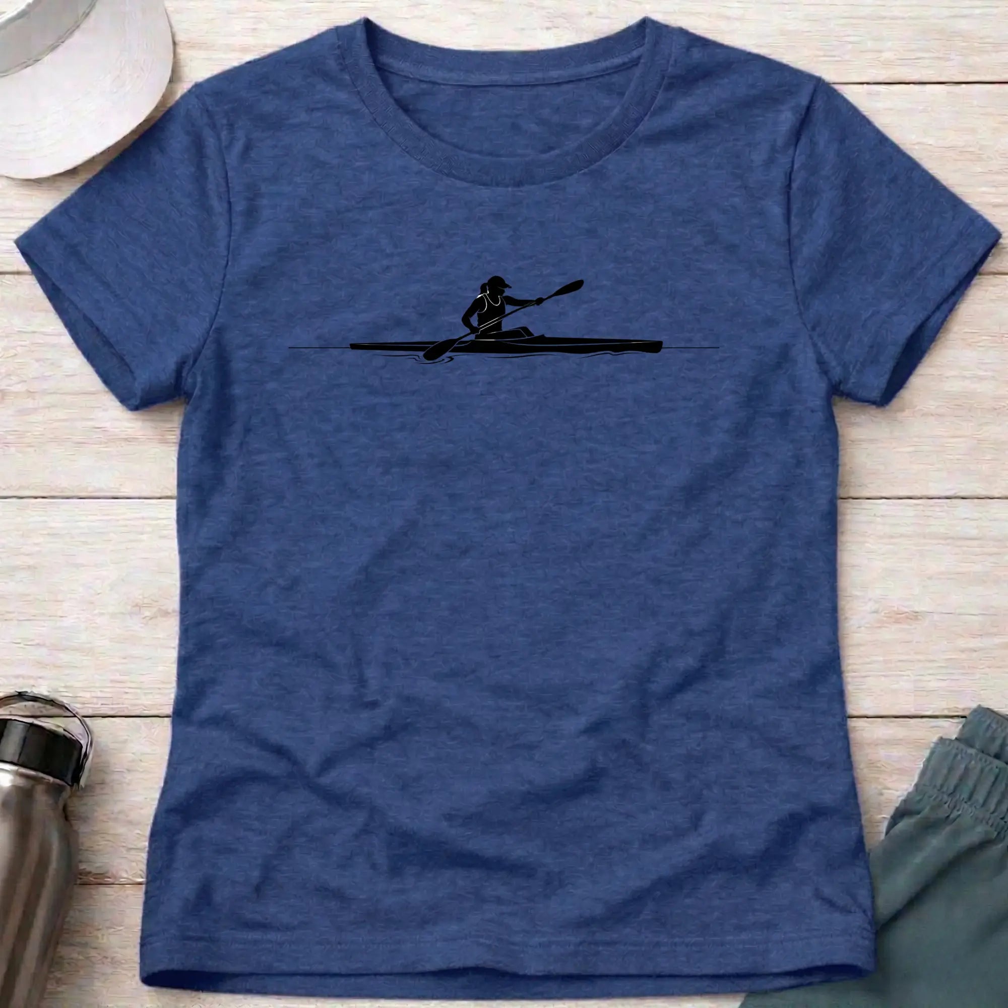 Apex Kayak Silhouette - Fitted Tee Printify