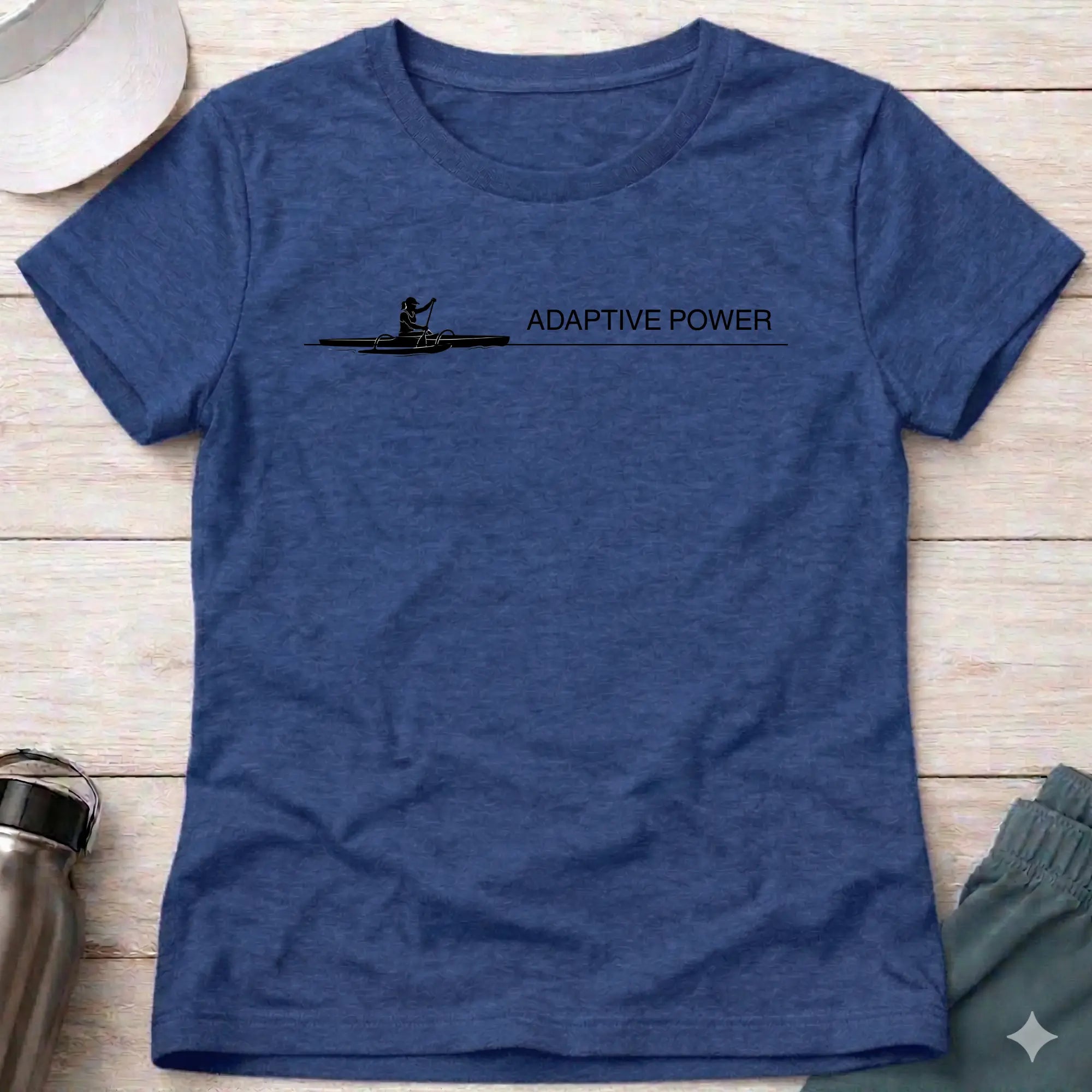 Adaptive Power. Va'a Paracanoe Female T-Shirt Printify
