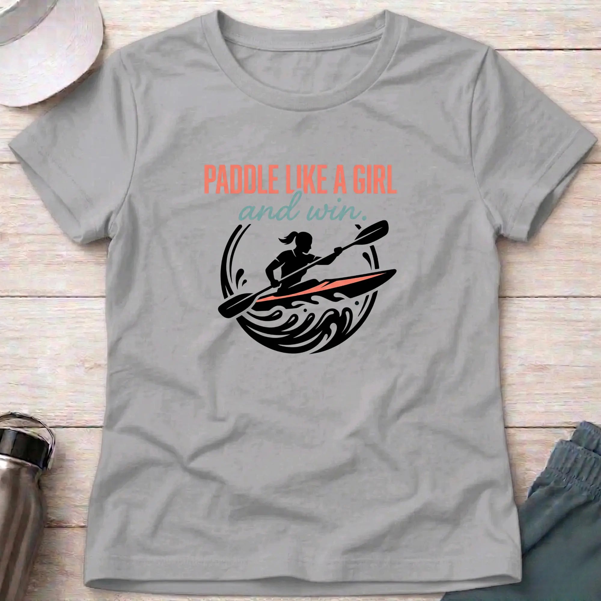 Endure Like A Girl — Fitted Tee Printify
